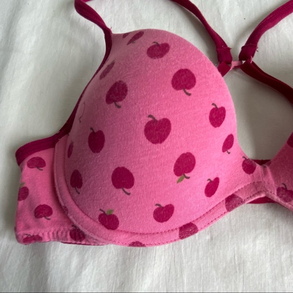 xhilaration Graphic Cherries Push-up Underwire Bra - Picture 5 of 11